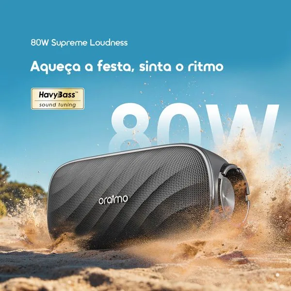 SpaceBox Pro · Preto · Som 80W 2