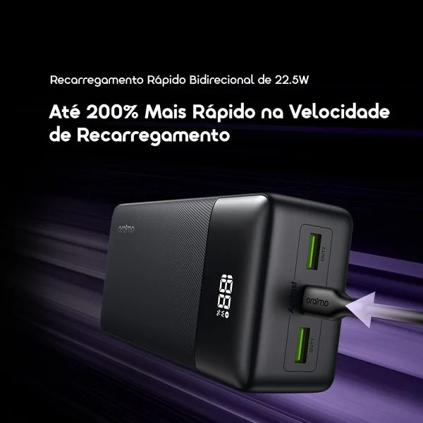 PowerNova QF1 · Preto · 27.000mAh 5