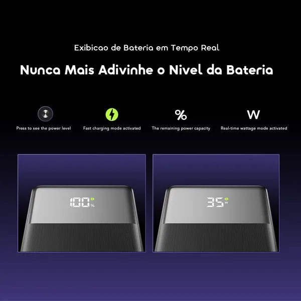 PowerNova Q41 · Preto · 40.000mAh 4