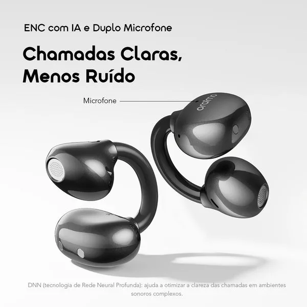 OpenSnap Air · Preto · Leve e fixe 3
