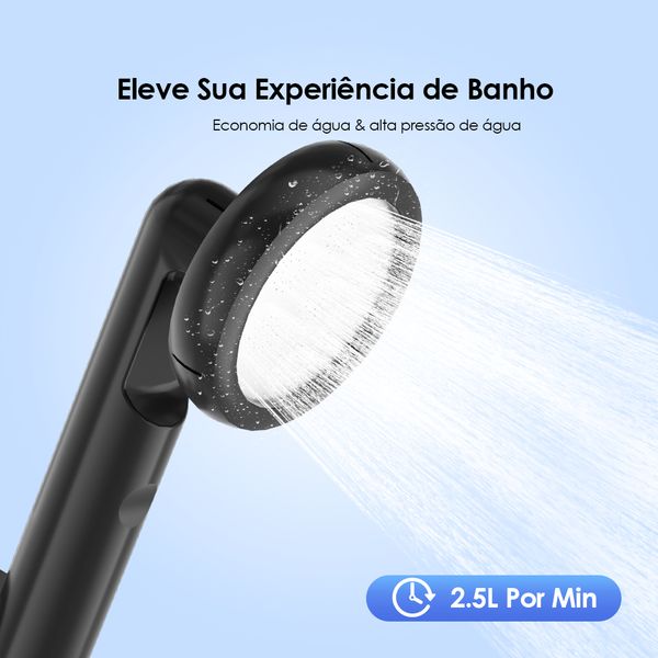 AquaFlex Chuveiro portátil 60min de uso 4