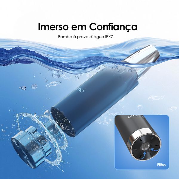 AquaFlex Chuveiro portátil 60min de uso 6