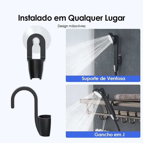AquaFlex Chuveiro portátil 60min de uso