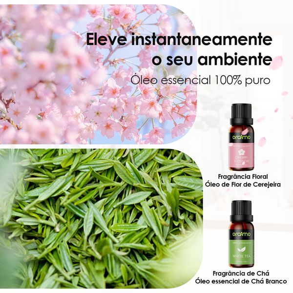 AromaGlow Difusor de aromaterapia de parede sem água 5