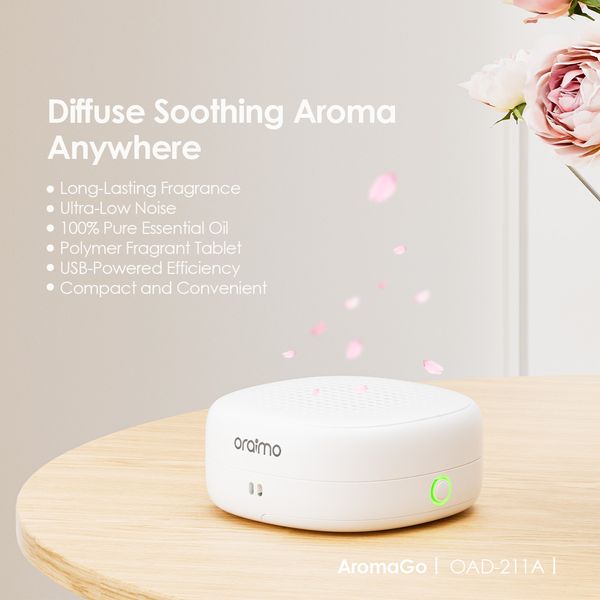 AromaGlow Difusor de Aromaterapia RecarregáVel Sem áGua 2