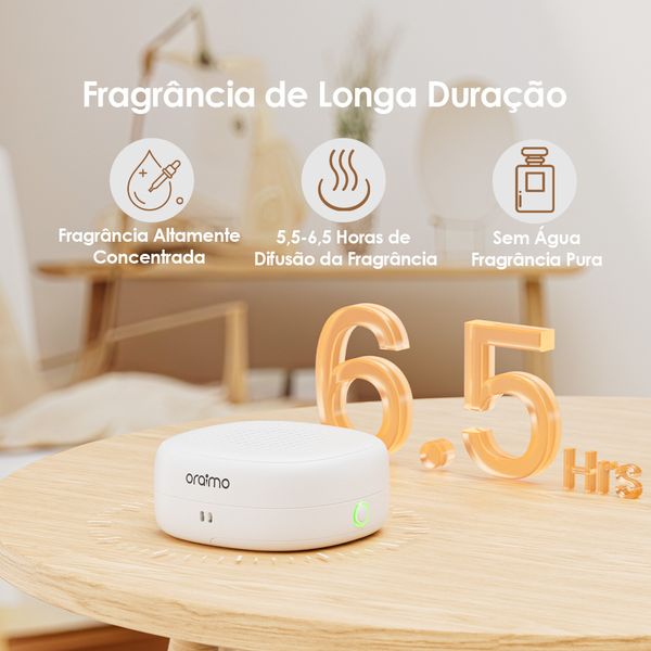 AromaGlow Difusor de Aromaterapia RecarregáVel Sem áGua 4