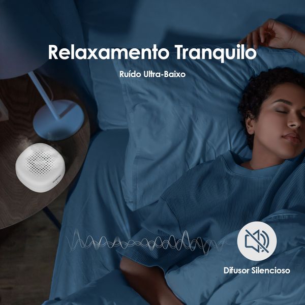 AromaGlow Difusor de Aromaterapia RecarregáVel Sem áGua 5