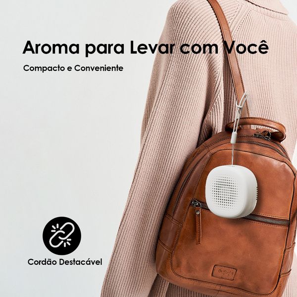 AromaGlow Difusor de Aromaterapia RecarregáVel Sem áGua 9