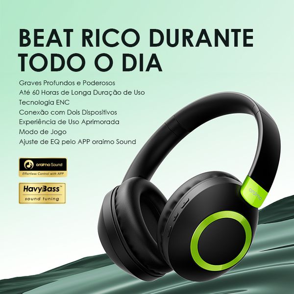 BoomPop 2 ENC Auriculares Sem Fio Circumaurais 2