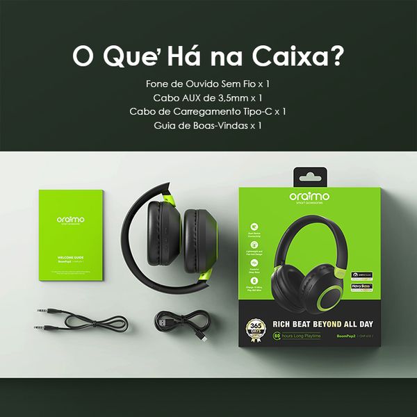 BoomPop 2 ENC Auriculares Sem Fio Circumaurais 11