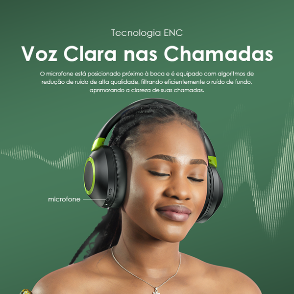 BoomPop 2 ENC Auriculares Sem Fio Circumaurais 7