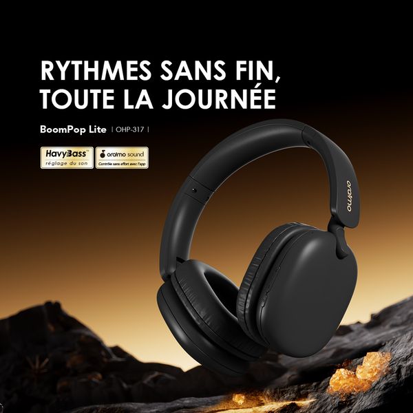 BoomPopLite Auscultadores sem fios ENC Over-Ear