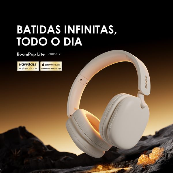 BoomPopLite Auscultadores sem fios ENC Over-Ear 4