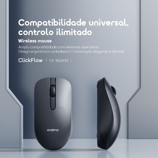 ClickFlow Rato sem fios de 1600 CPI 3