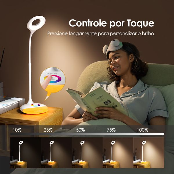 Corner Glow 5W RGB Lâmpada de Mesa com Luz Ambiente 2