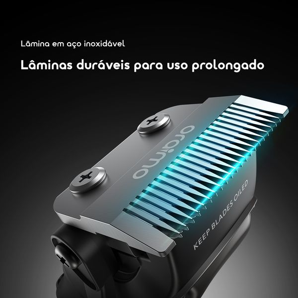 EasyCut 2 Máquina de cortar cabelo super potente de 10 W com carregamento rápido 5