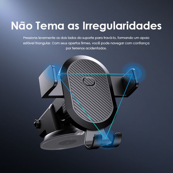 Hydra 3 Suporte Veicular Flexível com Super Sucção 3
