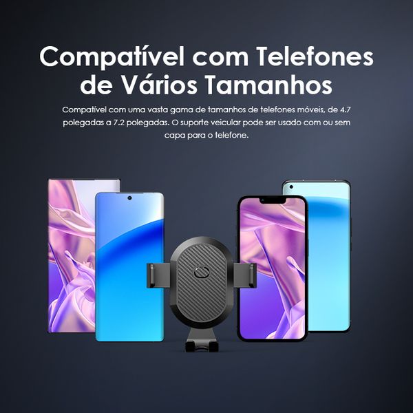 Hydra 3 Suporte Veicular Flexível com Super Sucção 6