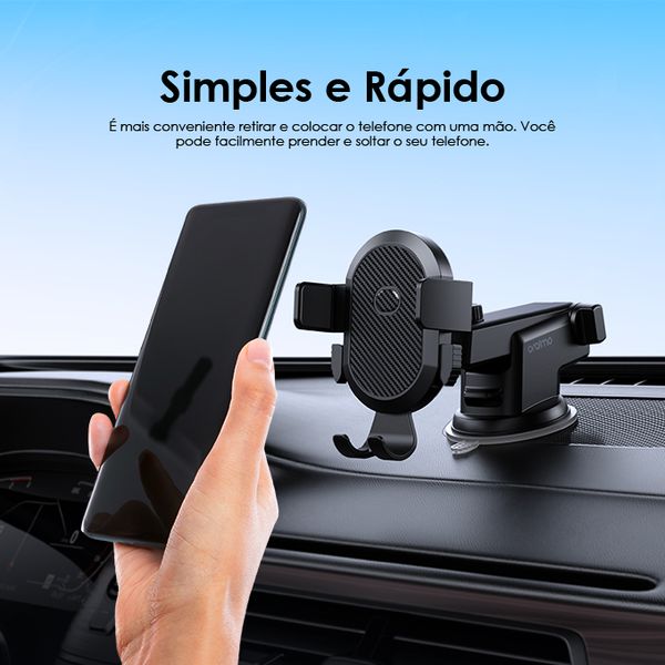 Hydra 3 Suporte Veicular Flexível com Super Sucção 7