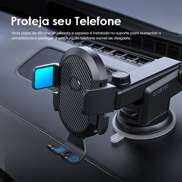 Hydra 3 Suporte Veicular Flexível com Super Sucção 8