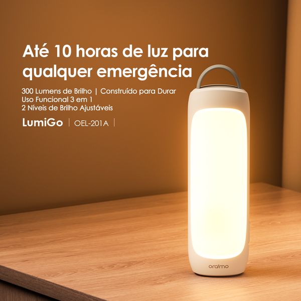 LumiGo Luz de Emergência de 300 Lúmens 2 Unidades 7