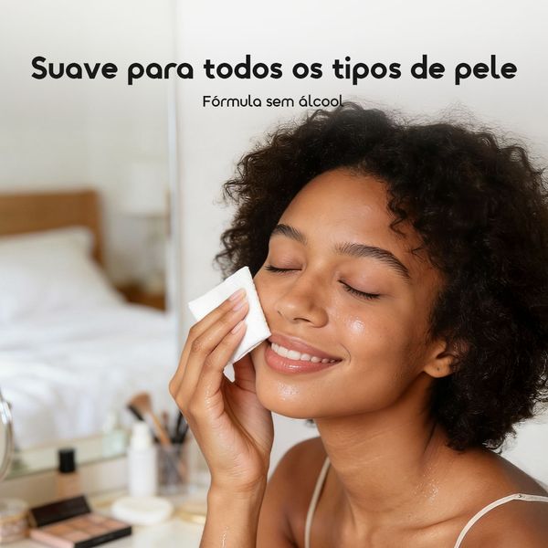 Meltique 1*30 Lenços Desmaquilhantes com Ácido Hialurónico Sem Álcool