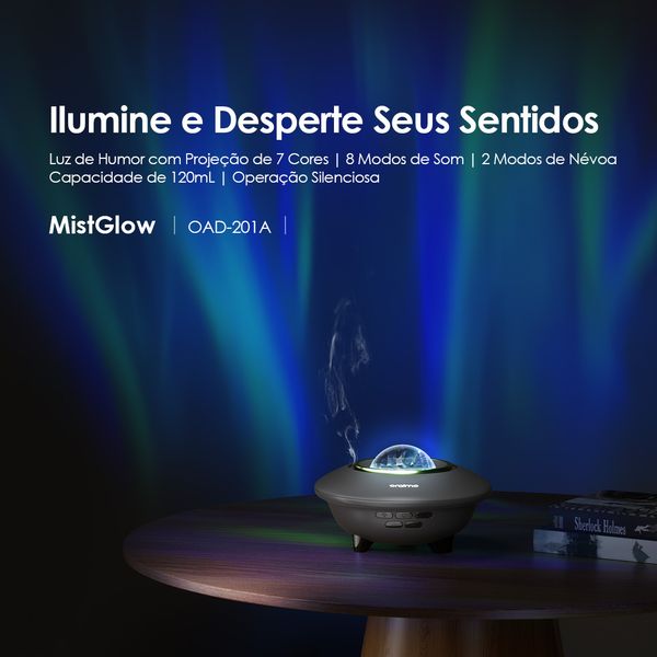 MistGlow 120ml Difusor de Aromas 4