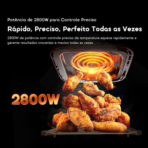 NutriFry Duo 8L 2800W AirFryer 7