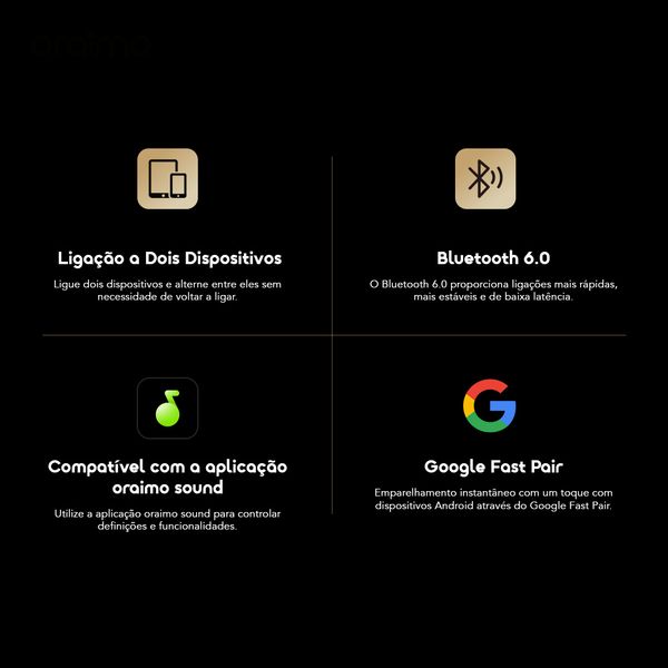 OpenSnap N2 Auscultadores sem fios de carregamento rápido com graves profundos e design aberto 12