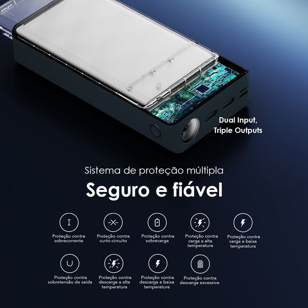 PowerBox 300 Lit Bateria externa de 30000mAh e 15W 6