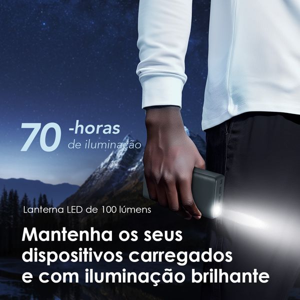 PowerBox 300 Lit Bateria externa de 30000mAh e 15W 7