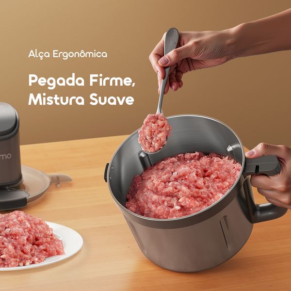 PowerMince Potente picador de carne 2 em 1 de 4 litros 6