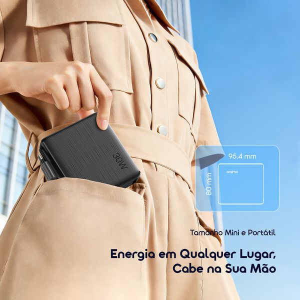 PowerNova L21 Bateria externa de 20000mAh 30W 6