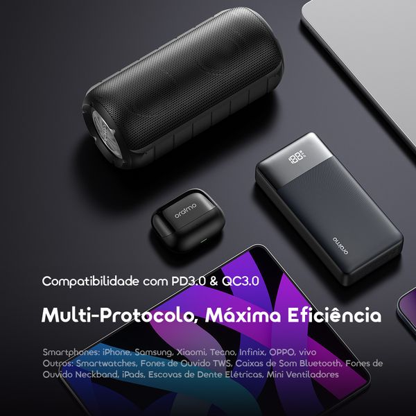 PowerNova Q21 20000mAh 22.5W Acumulador de Energia 5