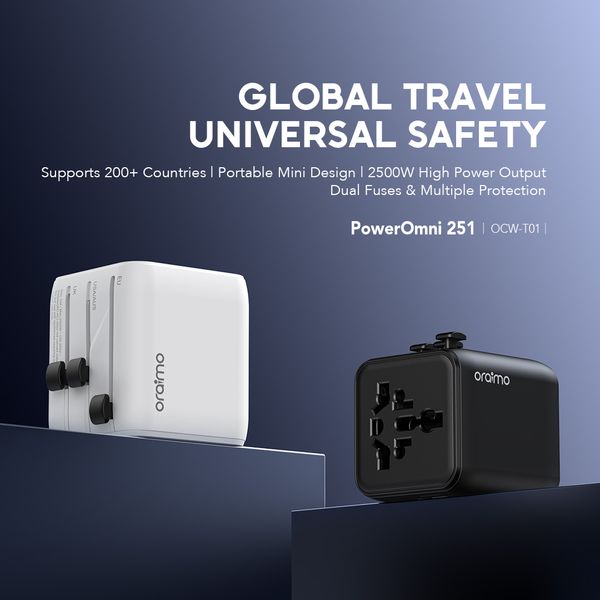 PowerOmni 25 Travel Adapter