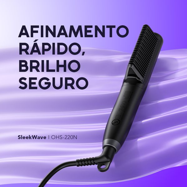 SleekWave Escova alisadora de cabelo 2
