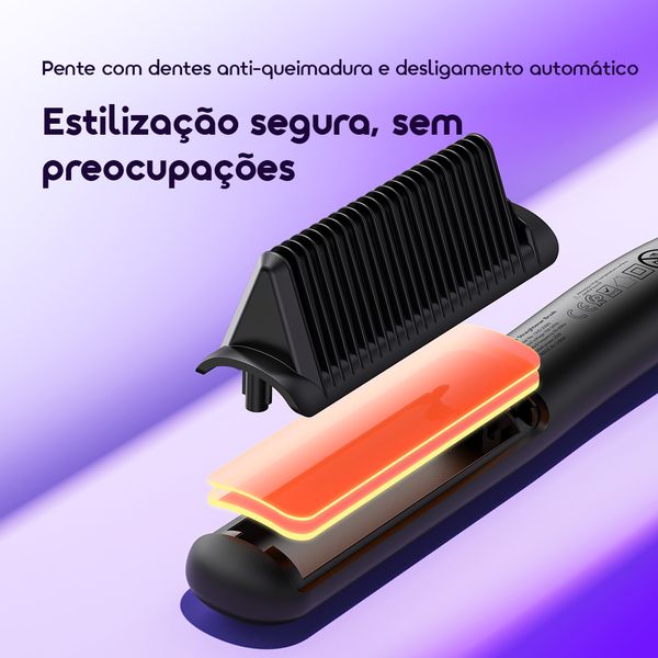 SleekWave Escova alisadora de cabelo 8