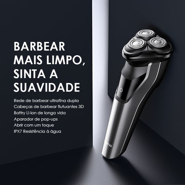 Smart Shaver 2 IPX7 Barbeador com Suavidade