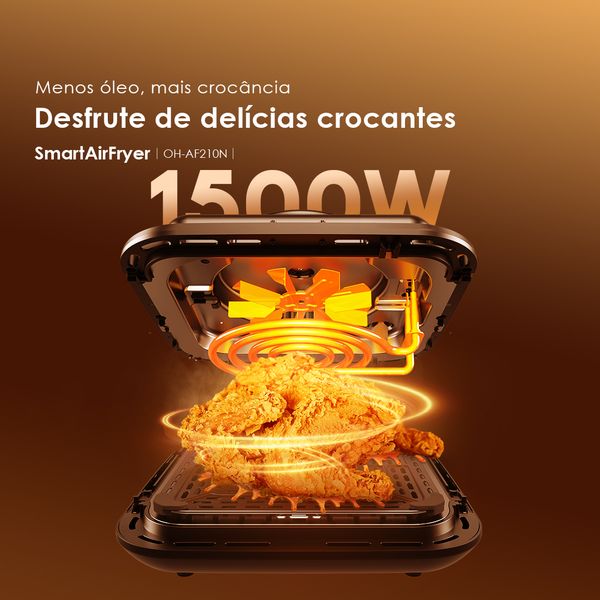 SmartAirFryer 1500W Cooking Visible Smart Air Fryer 3