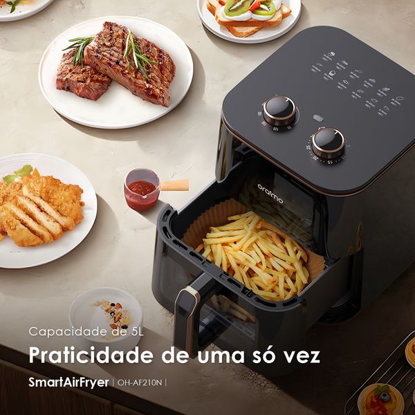 SmartAirFryer 1500W Cooking Visible Smart Air Fryer 5