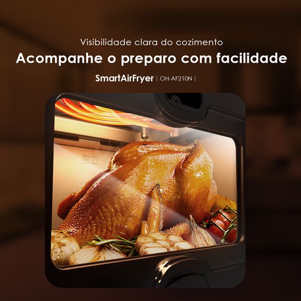 SmartAirFryer 1500W Cooking Visible Smart Air Fryer 9