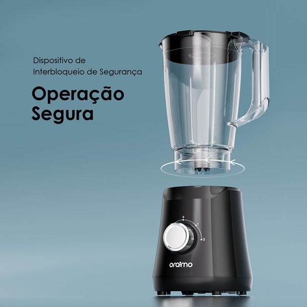 SmartBlender Sleek 1.5L 2 Liquidificador de velocidade 10
