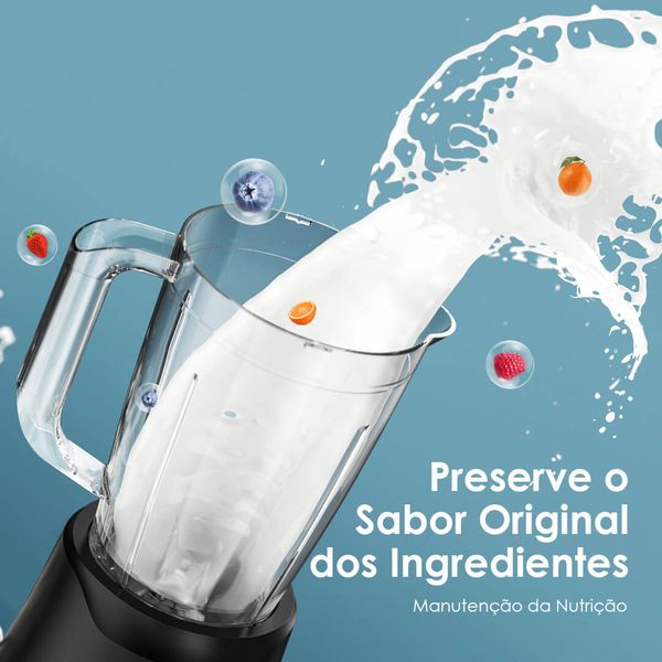SmartBlender Sleek 1.5L 2 Liquidificador de velocidade 7