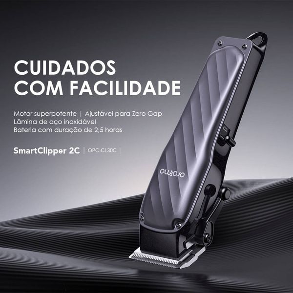 SmartClipper 2C Máquina de Cortar Cabelo Profissional