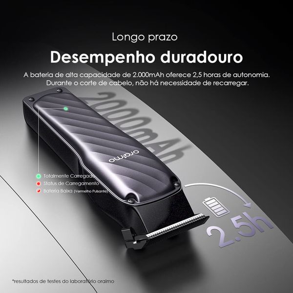 SmartClipper 2C Máquina de Cortar Cabelo Profissional 7