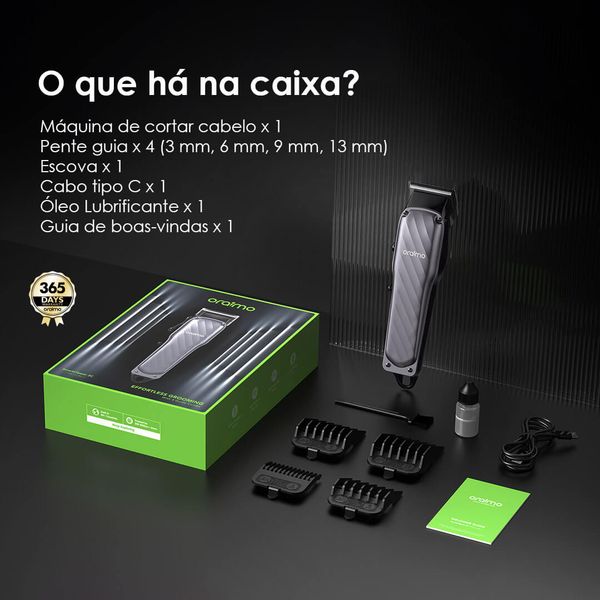 SmartClipper 2C Máquina de Cortar Cabelo Profissional 8
