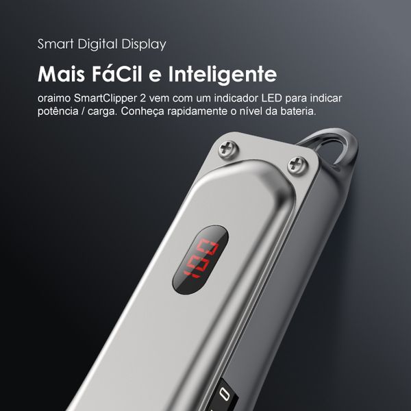SmartClipper2 Máquina de Cortar Cabelo Profissional 6