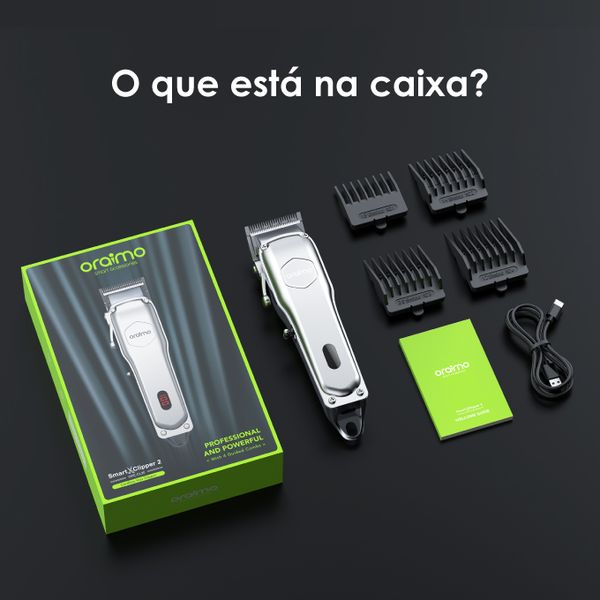 SmartClipper2 Máquina de Cortar Cabelo Profissional 7