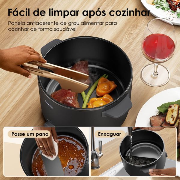 SmartCooker 1000W 3L Fogão Elétrico 3