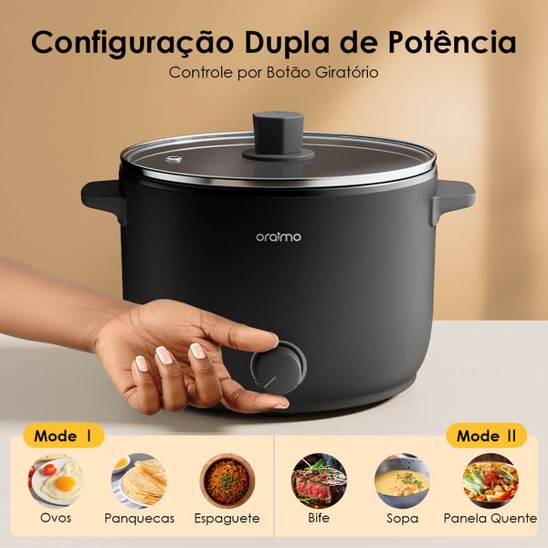 SmartCooker 1000W 3L Fogão Elétrico 4